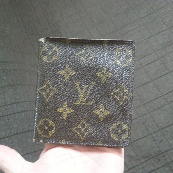 Vintage LV Louis Vuitton Monogram Wallet Bifold Men's Women's Unisex - Picture 2 of 13